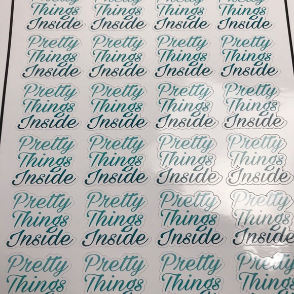 🌻 56pc/ 2 pages stickers pretty things inside - Picture 3 of 4